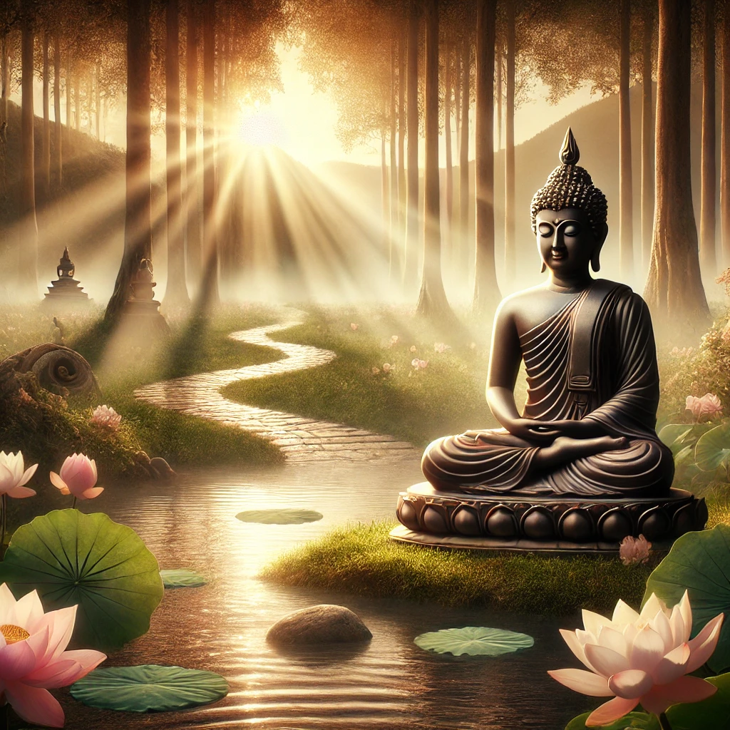 Buddhist path to enlightenment